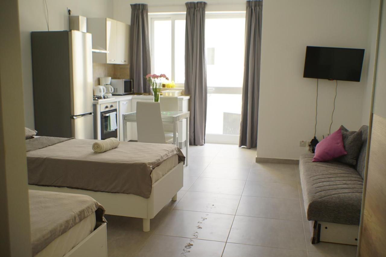 Wonderful Apartments With Shared Jacuzzi And Panorama Rooftop Gzira Exterior foto